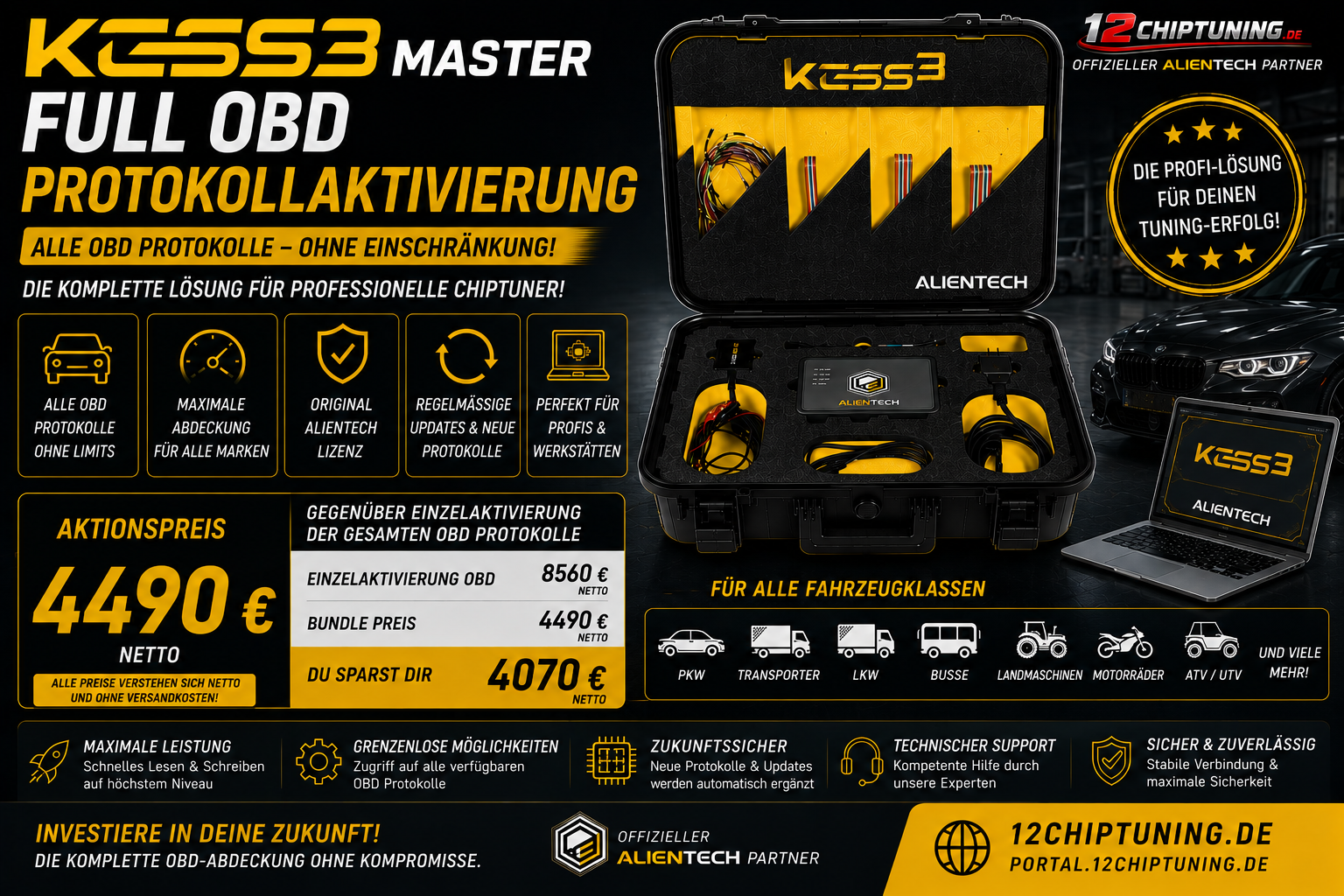 ESS3 Master FULL OBD Protokollaktivierung – Alle OBD-Protokolle in einem Bundle