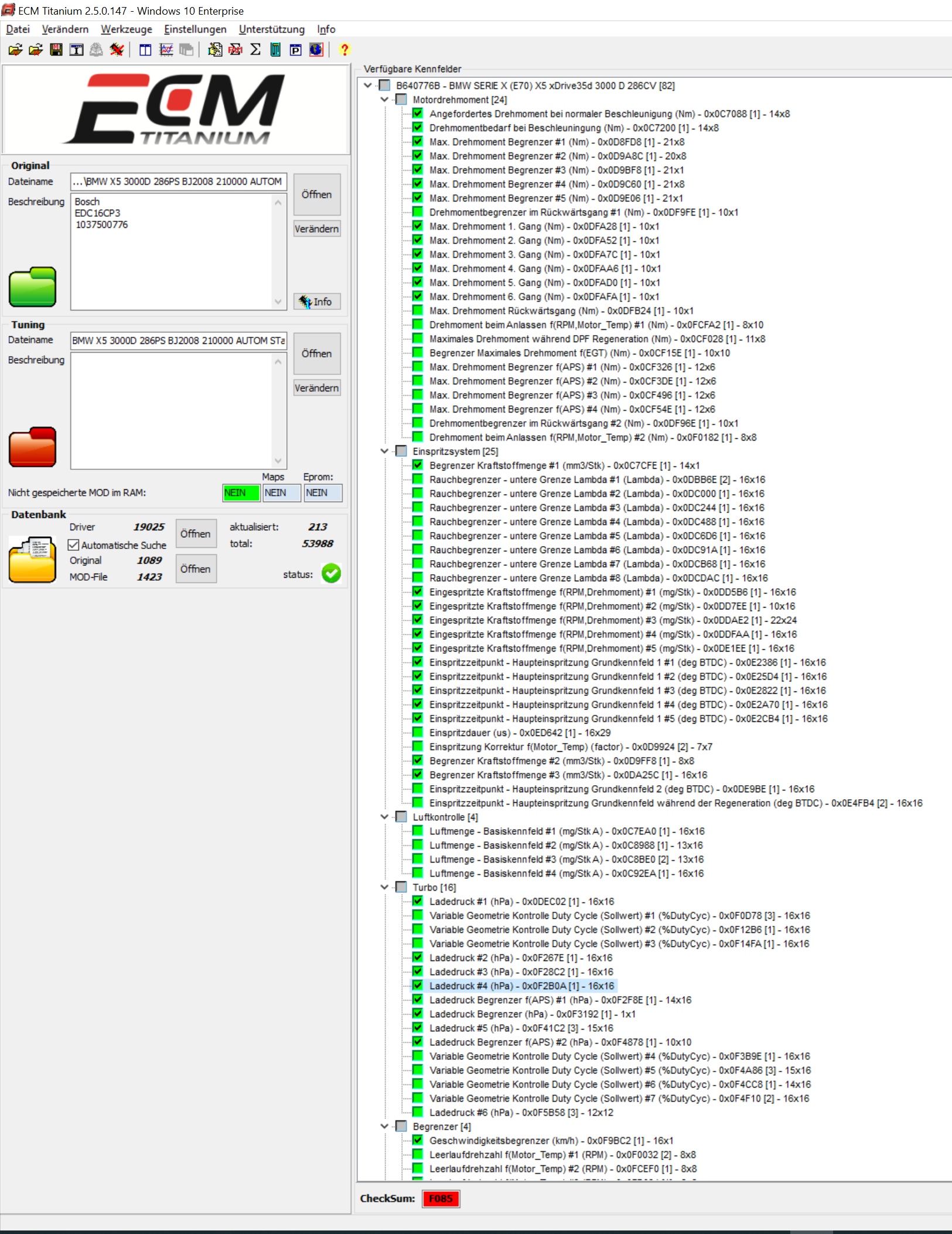1 Tag Chiptuning Schulung WinOLS Maps Dieselfahrzeuge (Termin ist noch nicht fix)