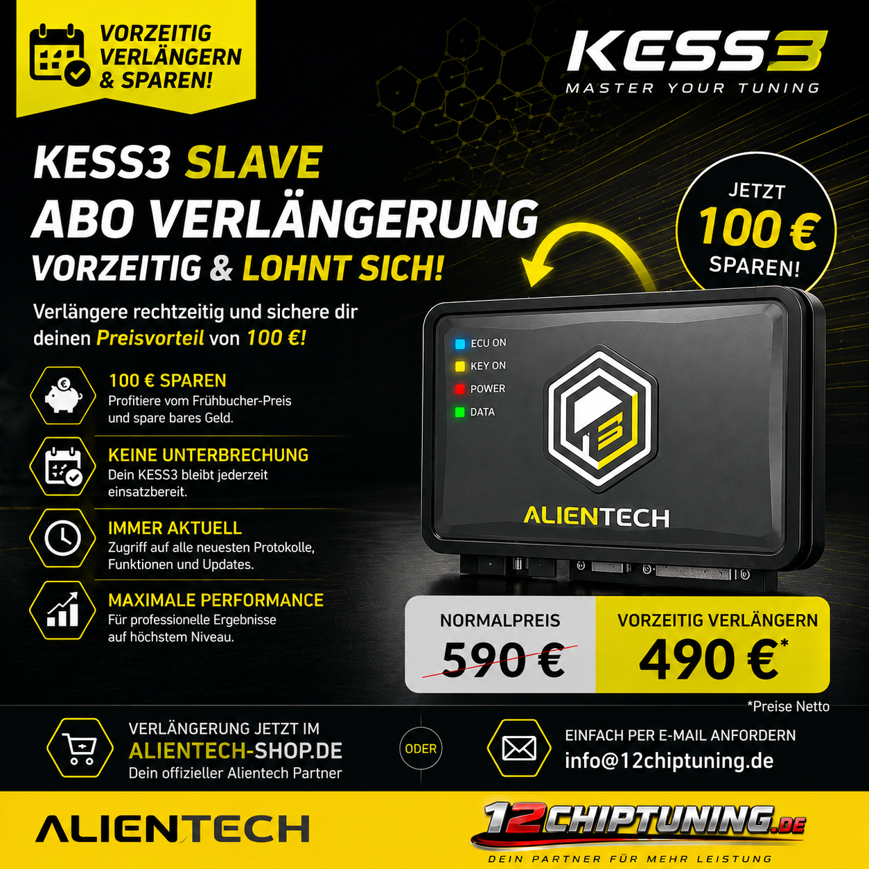 Vorzeitig - KESS3 Slave - Abonnement 12 Monate*