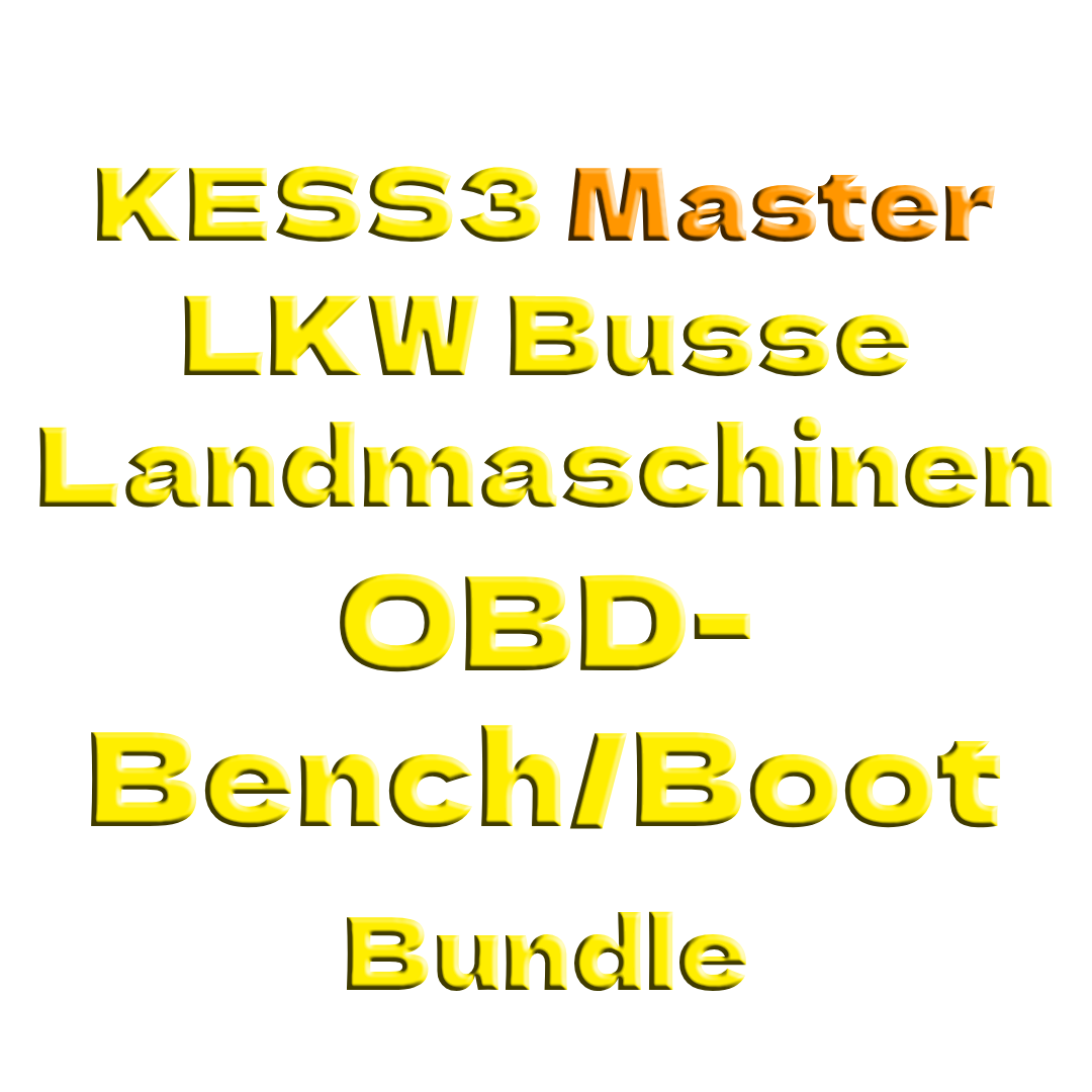 KESS3 Master - LKW Busse Landmaschinen Aktivierung OBD Bench & Boot