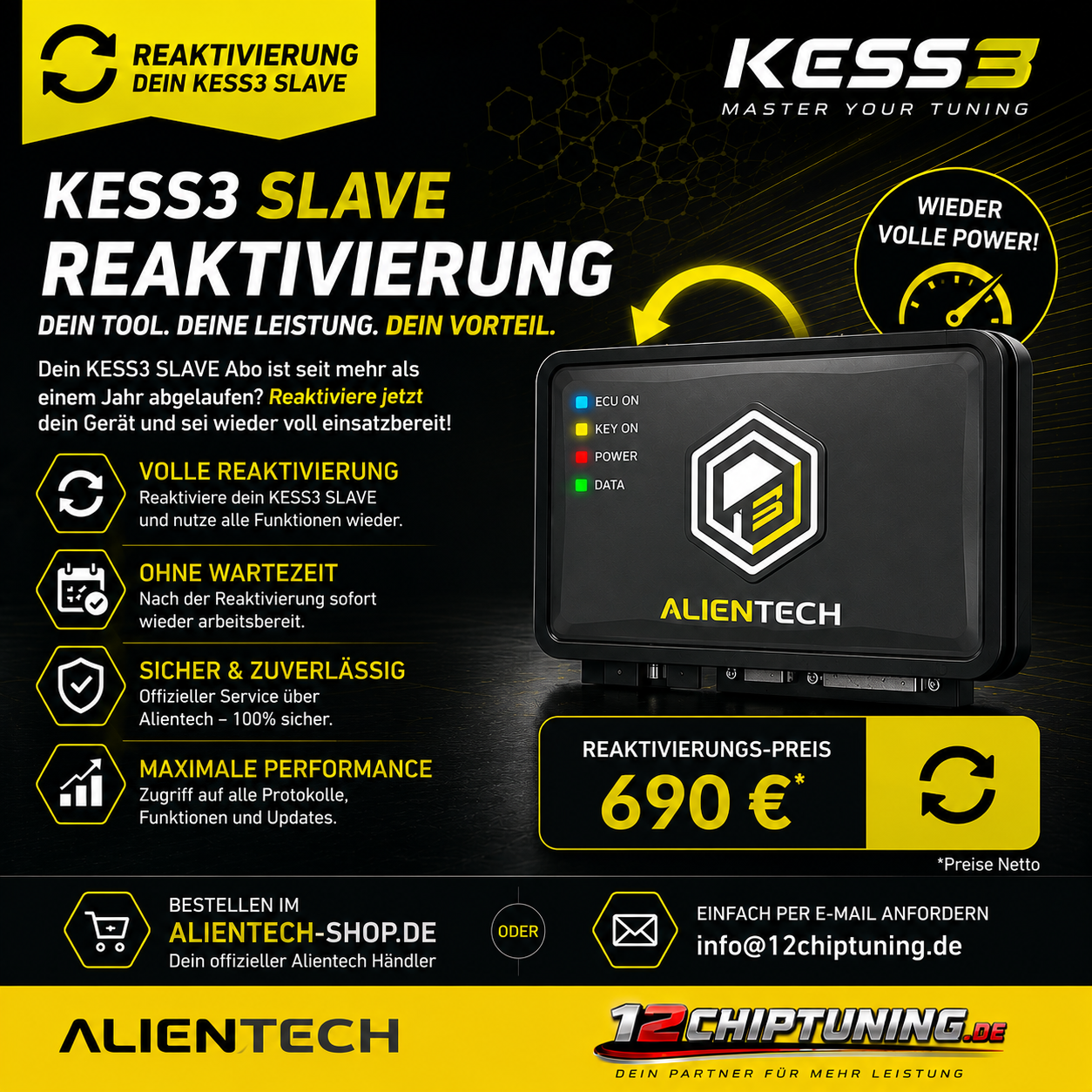 Reaktivierung KESS3 Slave